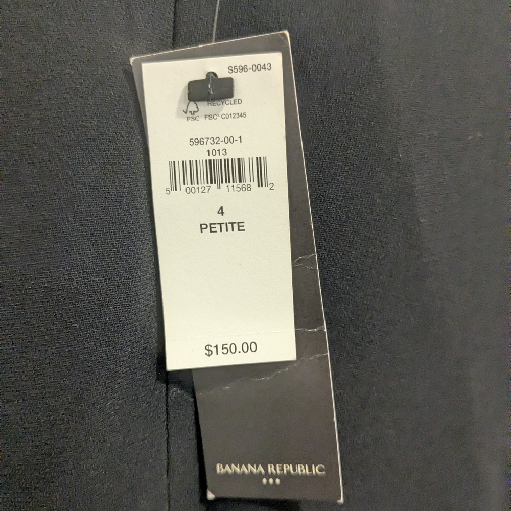 NWT Banana Republic Classic Black Jumpsuit - Picture 5 of 10
